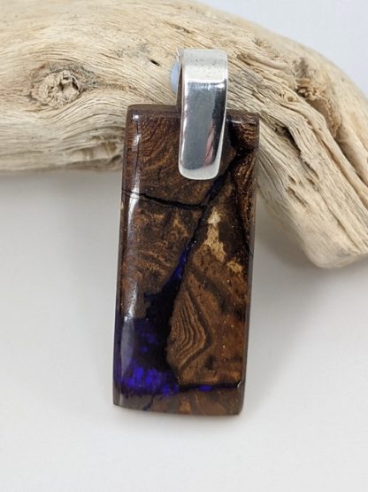 Opal, Boulder Matrix, Australia Pendant