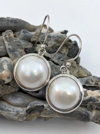 Mother of Pearl Earrings, Drops