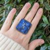 Lapis Lazuli Gold Vermeil Ring