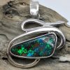 Opal, Boulder Matrix, Australian Pendant