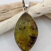 Green Amber Pendant