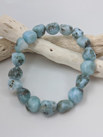 Stretch Bracelet, Larimar