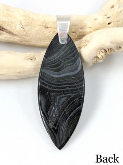 Psilomelane Pendant