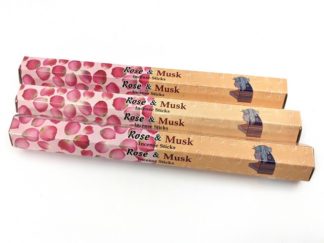 Rose And Musk Incense Sticks.