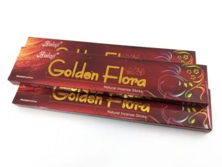 Golden Flora Natural Incense Sticks.