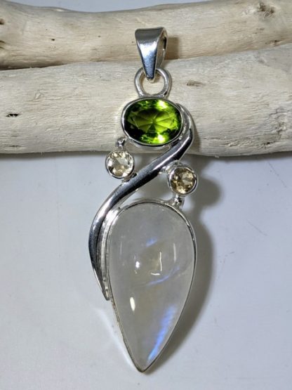 Moonstone Multi Stone Pendant