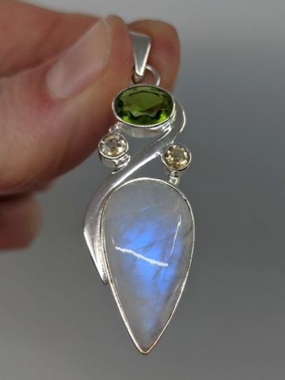 Moonstone Multi Stone Pendant