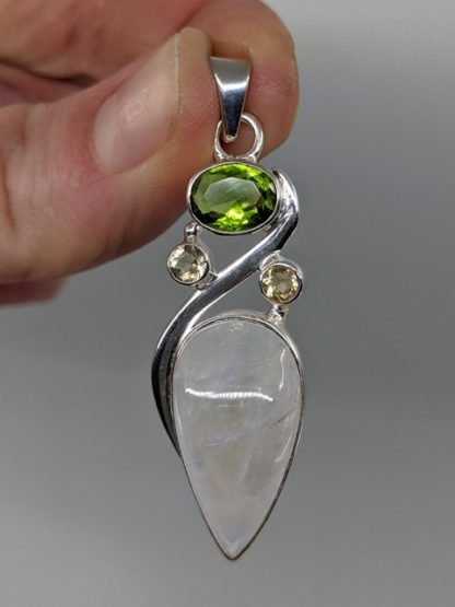 Moonstone Multi Stone Pendant