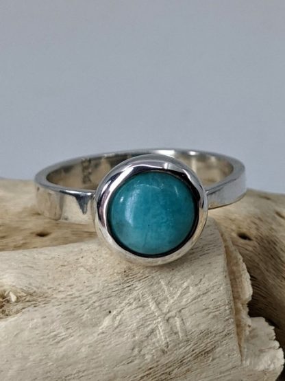 Amazonite Ring, Adjustable