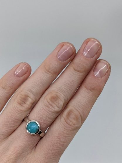 Amazonite Ring, Adjustable