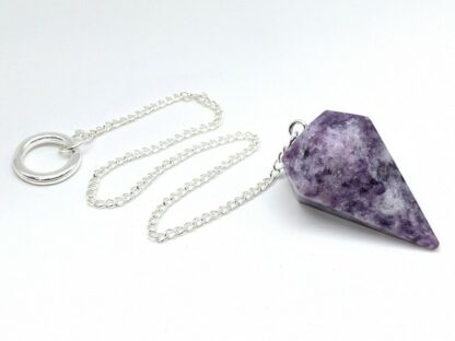 Lepidolite Pendulum