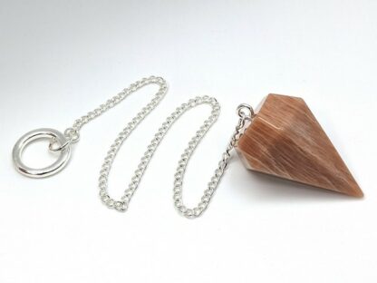 Peach Moonstone Pendulum