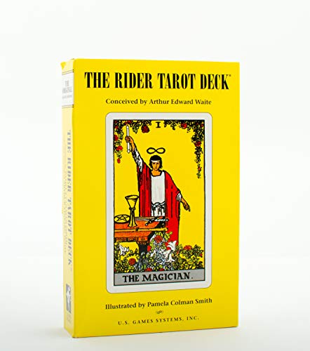 The RIDER WAITE TAROT PREMIER EDITION YELLOW BOX