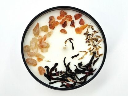 Chakra Candle: Sacral Chakra: Pleasure, Sexuality, Emotion. Jasmine & Magnolia, 100% Soy Wax Candle.