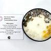 Chakra Candle: Crown Chakra: Transcendental, Divine. Lotus Flower, 100% Soy Wax Candle.