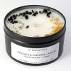 Smudge & Cleanse Ritual Candle: Smudge, Cleanse, Protect. Palo Santo, 100% Soy Wax Candle.