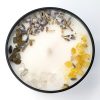 Chakra Candle: Crown Chakra: Transcendental, Divine. Lotus Flower, 100% Soy Wax Candle.