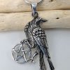 Raven & Pentacle Pendant