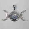 Triple Goddess with Pentacle Pendant