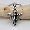 Spiral & Triple Goddess Pendant
