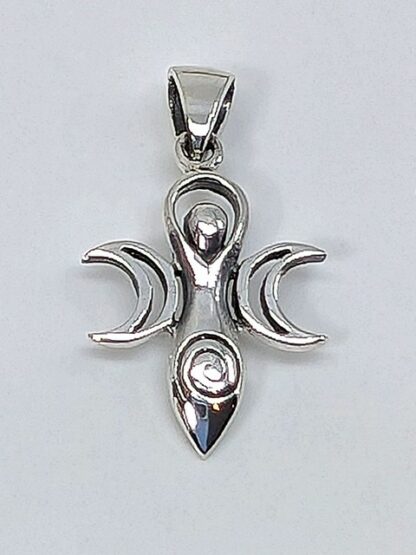 Spiral & Triple Goddess Pendant