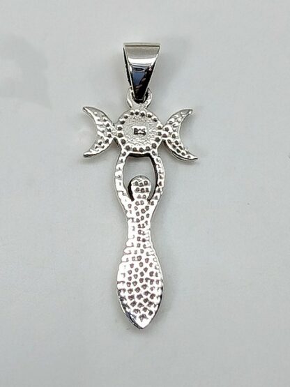 Spiral & Triple Goddess Pendant