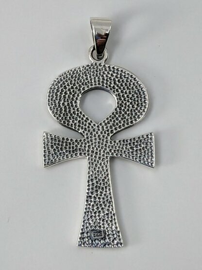 Egyptian Ankh with Hieroglyphics Pendant