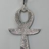 Egyptian Ankh with Wings of Isis Pendant