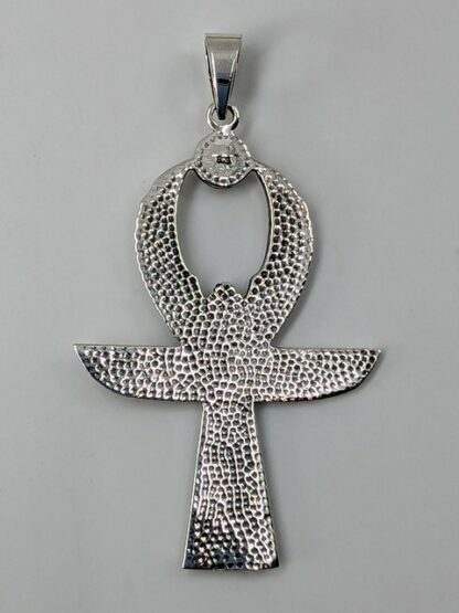 Egyptian Ankh with Wings of Isis Pendant