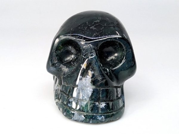 Crystal Skull, Moss Agate