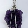 amet-wp-101 Amethyst Wire Wrapped Pendant