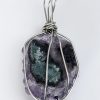 amet-wp-101 Amethyst Wire Wrapped Pendant