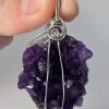 amet-wp-101 Amethyst Wire Wrapped Pendant