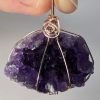 amet-wp-102 Amethyst Wire Wrapped Pendant