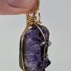 amet-wp-103 Amethyst Wire Wrapped Pendant