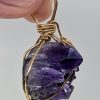 amet-wp-105 Amethyst Wire Wrapped Pendant