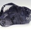 A450 Andara, Banded Sovereign Amethyst, Gem Quality, Heart, Monatomic, Mt Shasta, USA, 145g