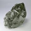 A434 Andara, Celestial Gold / Green, Gem Quality, Heart, Monatomic, Mt Shasta, USA, 552g
