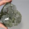 A434 Andara, Celestial Gold / Green, Gem Quality, Heart, Monatomic, Mt Shasta, USA, 552g