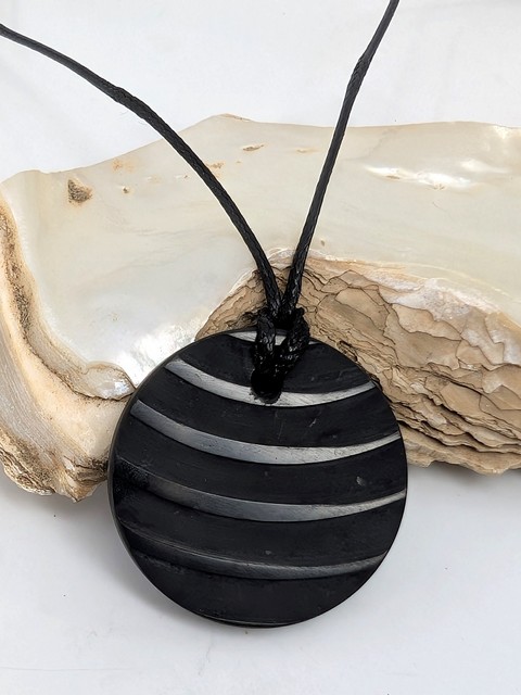 Shungite Swish, Necklace