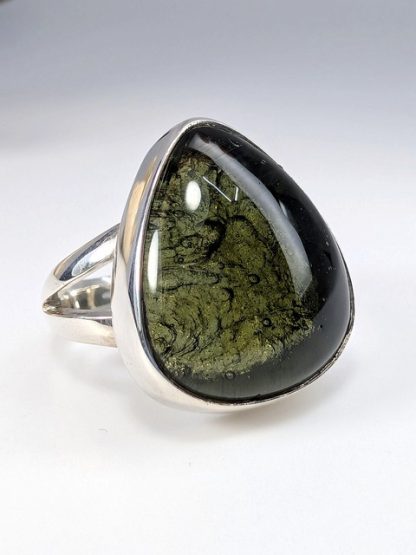 Moldavite Ring mold-r-001