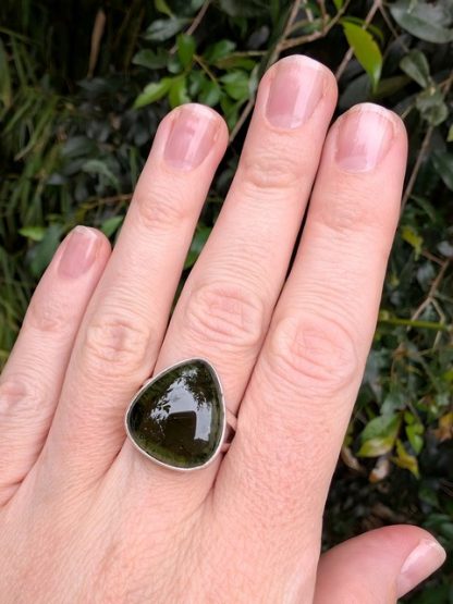 Moldavite Ring mold-r-001