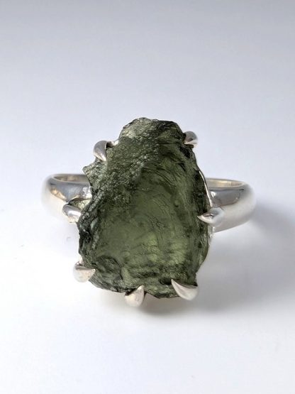 Moldavite Ring mold-r-003