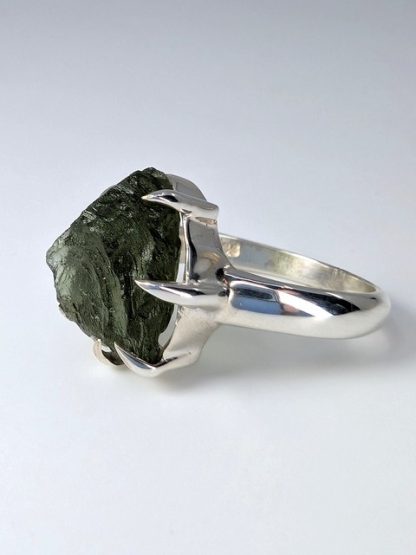 Moldavite Ring mold-r-003