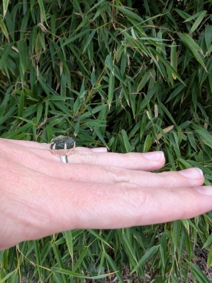 Moldavite Ring mold-r-003