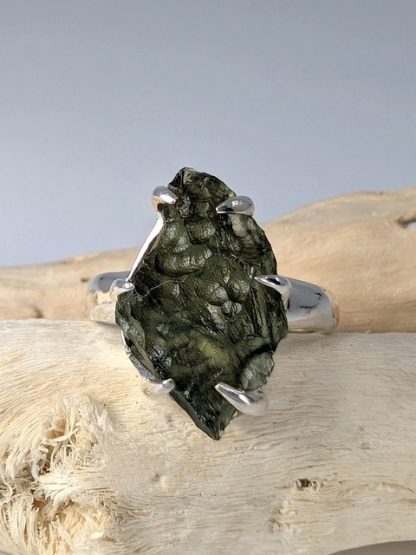 Moldavite Ring mold-r-004