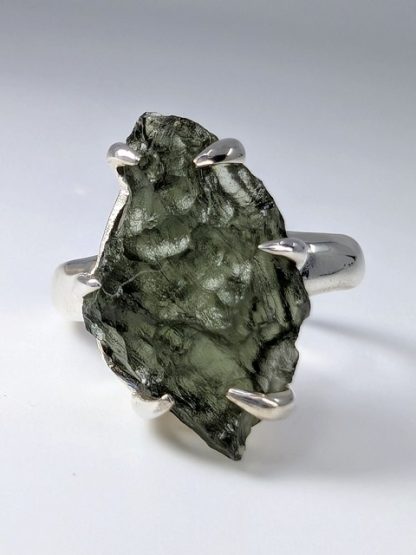 Moldavite Ring mold-r-004