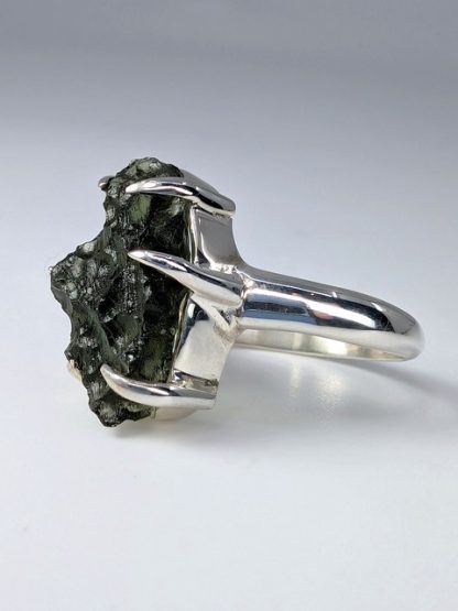 Moldavite Ring mold-r-004