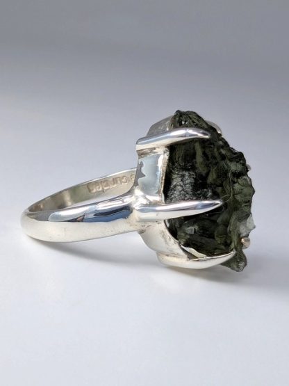 Moldavite Ring mold-r-004