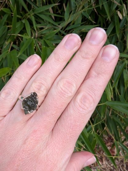 Moldavite Ring mold-r-004